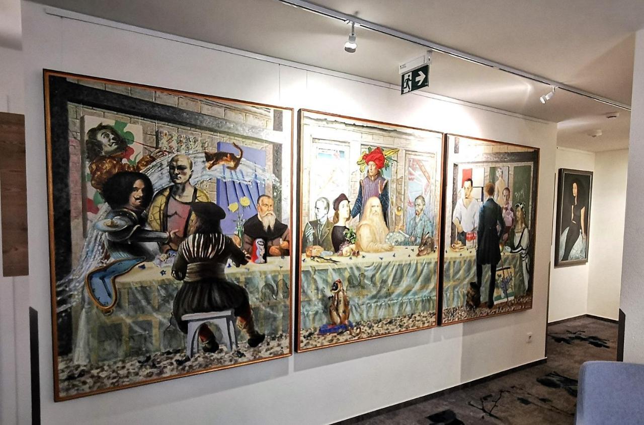 Art & Galerie Hotel Lenz Plauer See Fuenfseen Exterior foto